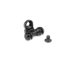 MISSION Dual Cable Stop, Black 